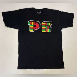Pro Era Graphic T-shirt Men Large Black Short Sleeve